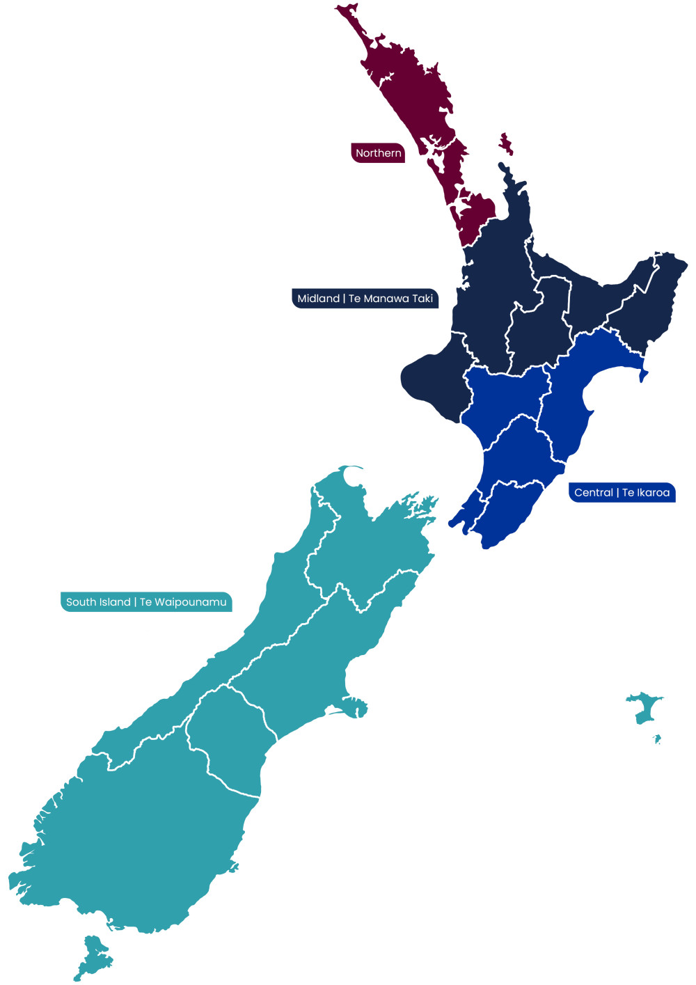 Health NZ Regional Map